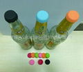 2013 Hot sales cute colorful silicone bottle caps