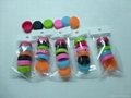 2013 Hot sales cute colorful silicone bottle caps 2