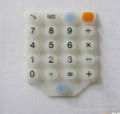 Silicone smart phone button sticker 2