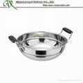 Stainless steel steamer pot