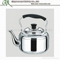 Stainless steel whistling kettle   1