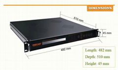  DMB-9581  H.264 HDEncoding & Modulator 