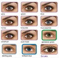 Freshlook Color Contact 3 Tones Lenses look eye  beautiful 