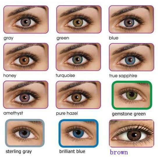 Freshlook colorcontact Lenses look 3 tone beauty EYEs Color