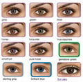 Original New Package Freshlook  Colored color contact lenses look beauty EYEs 3 