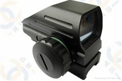 Mmulti-reticle red and green reflex sight& scope with brightness control