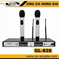 GL-828 professional wireless microphone UHF 1