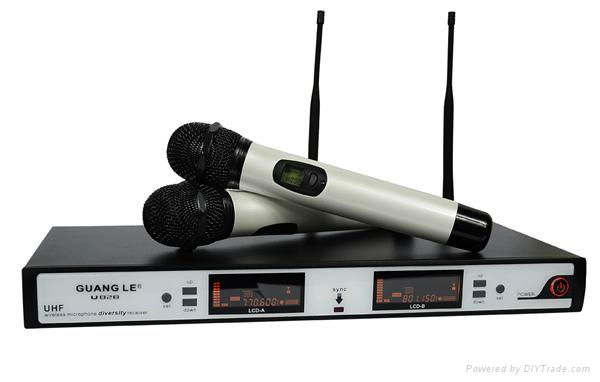 GL-828 professional wireless microphone UHF 2