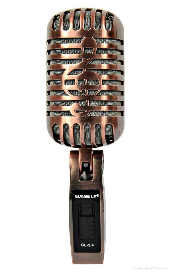 GL-5.4 Vintage Style Dynamic Microphone 2