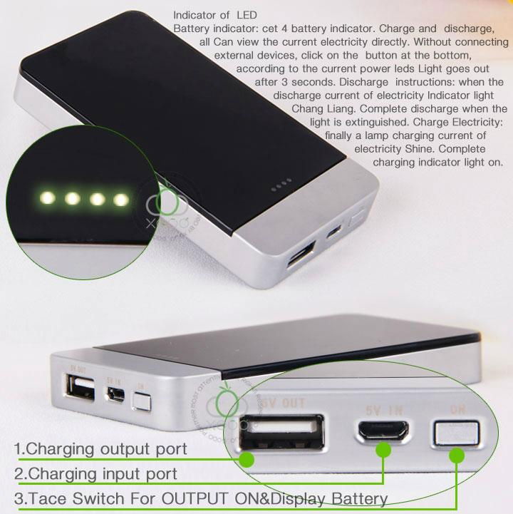 Power bank 5000mah 4