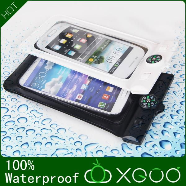 2013 Summar hot sell clear waterproof pvc case for samsung s3 s4