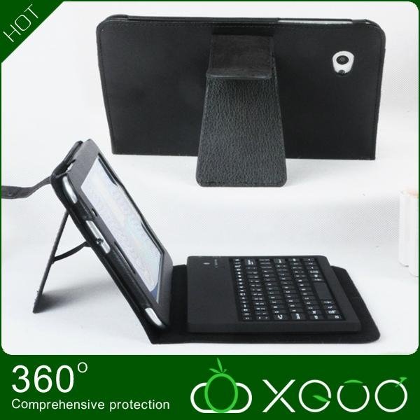 Wholesale bluetooth keyboard case for samsung galaxy tab 7 4
