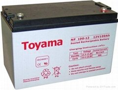12V100AH sealed lead acid batteries AGM  