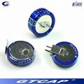 ultra capacitor 5.5V 1F buttom coin