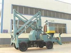 Hydraulic arm lift platform