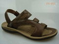 Mens leather sandals at least 5% discount 1