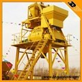 HZS25 Small Concrete Mixing Plant with 25m3/h 3