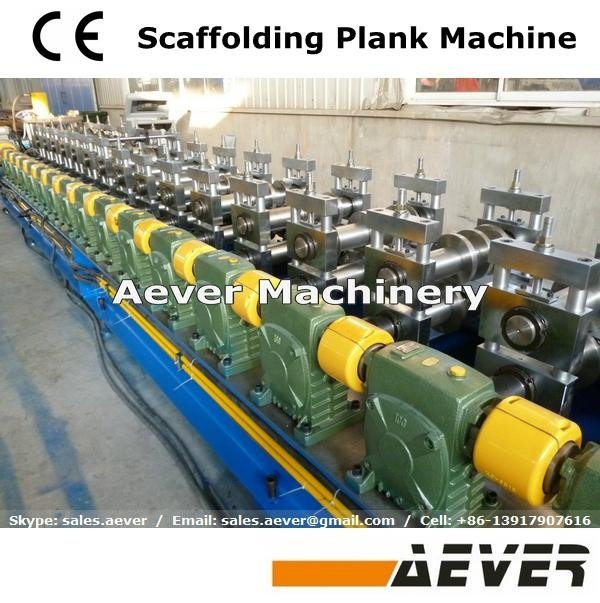 customized scaffolding toeboard roll forming machine