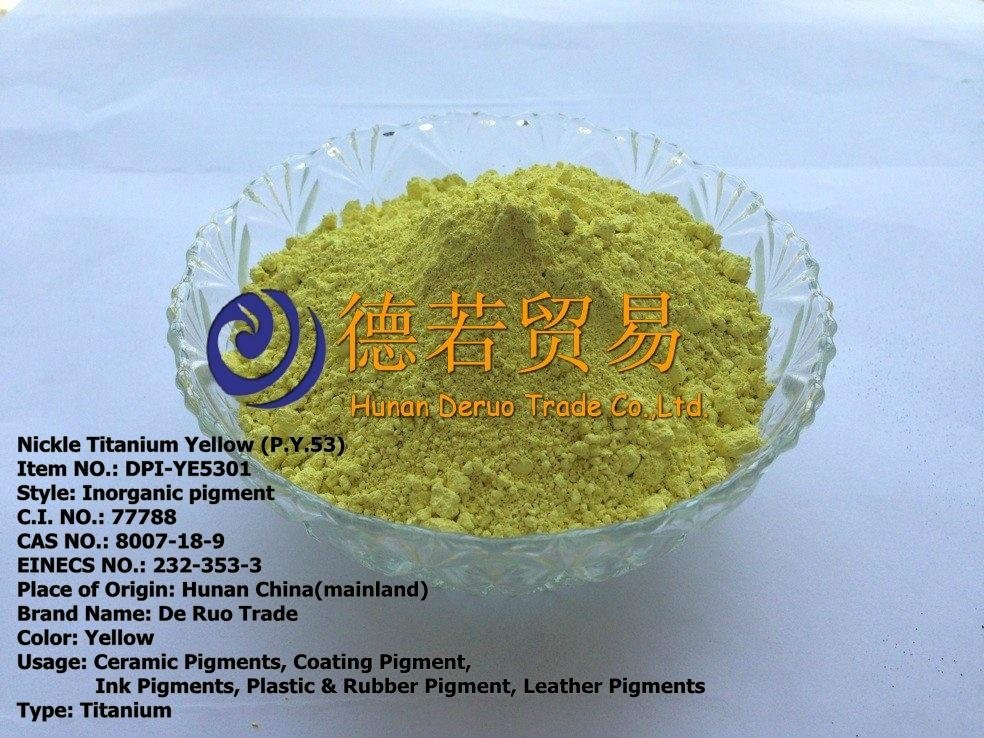 inorganic pigment/Nickle Titanium Yellow