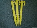 Plastic tent Peg 1