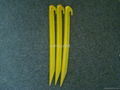 Plastic tent Peg 3