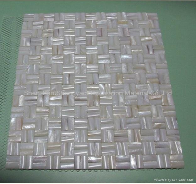 River shell mosiac tile floor tile wall tile 2