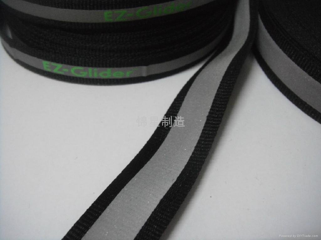 POLYESTER TAPE STAMPED WITH REFLECTIVE FABRIC