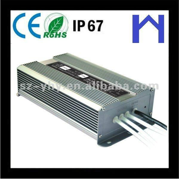 Waterproof Led Transformer 24v DC 8.3Amps (200W) 2