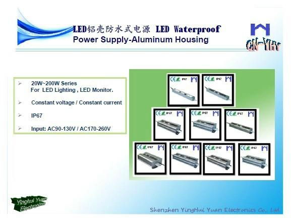 Waterproof Led Transformer 24v DC 8.3Amps (200W) 4