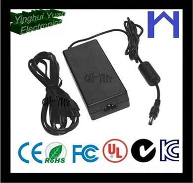 single output AC100-240V power supply 24voltage 3.5Amps 84watt DC connector 5.5* 2