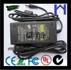 single output AC100-240V power supply 12Volt 3.5Amps 42watt DC connector 5.5*