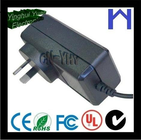 single output AC100-240V power adapter 5Volt 6Amps 30watt DC connector 5.5*2.1mm 5