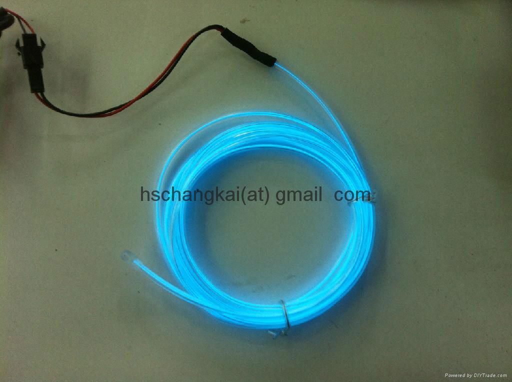 3.2mm twin core High Brightness EL wire 2