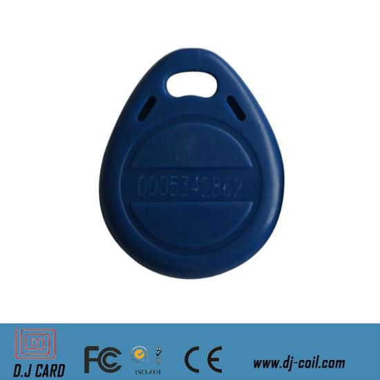 125KHz EM4305 key writable programmable key fob 3