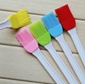 Cheap silicone basting brush with PS handle 3