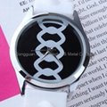 silicone twist hollow ladies colorful quartz watch japanese movement for promote 3