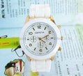 Christmas gifts geneva 6 hands 3 eyes silicone quartz jelly japan watches  3