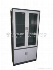 glass filling cabinet
