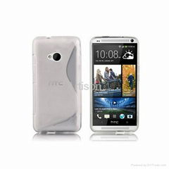 Crystal cover for HTC One