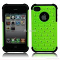 Studded Diamond Rhinestone Armor Case for iphone4/4S