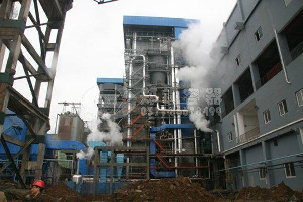 Forestry and agricultural residues power generating boiler