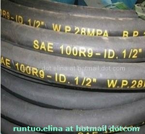 Sell Four Steel Wire Spiral  Hydraulic Hose SAE 100 R9  2