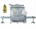 Automatic oil bottle filling machine