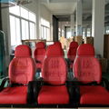 Hot sale 3DOF 5D motion chair 4D cinema seat with red black chair 3