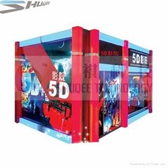 New design mobile 5D mini cinema cabin factory