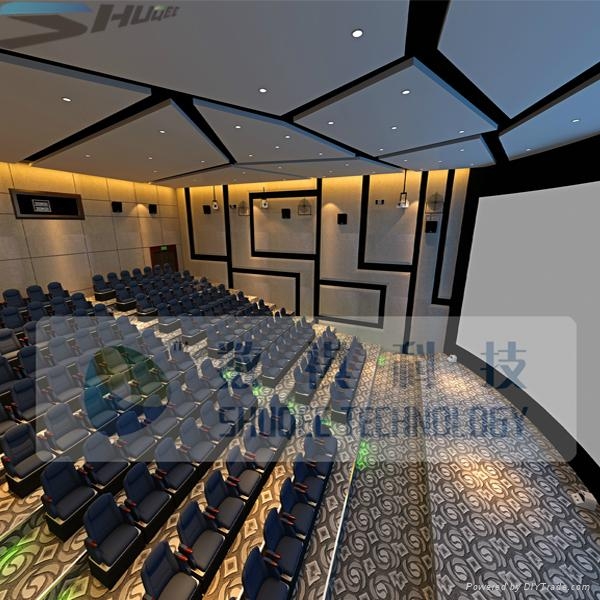 Commercial 4D movie theater equipment with special effect system SQ