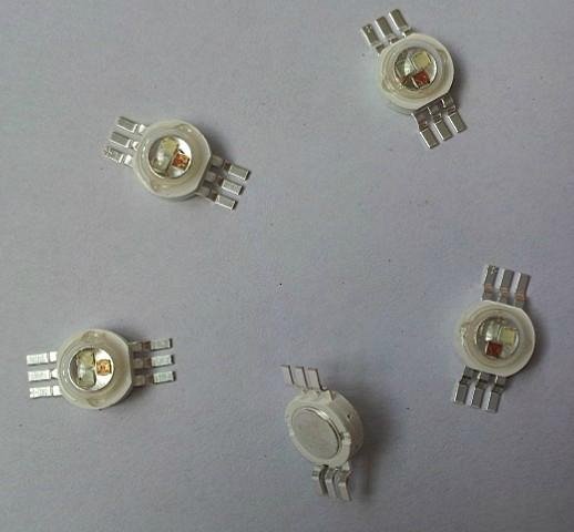 3w 6pins rgb led diode with high qality  2