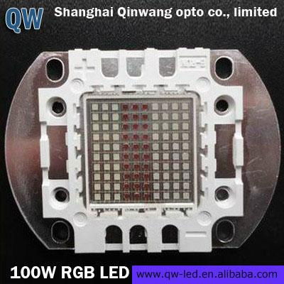 100w power rgb led chip 