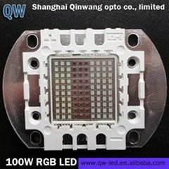 100w power rgb led chip 