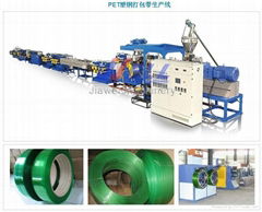 PET/PP steel strapping production line 